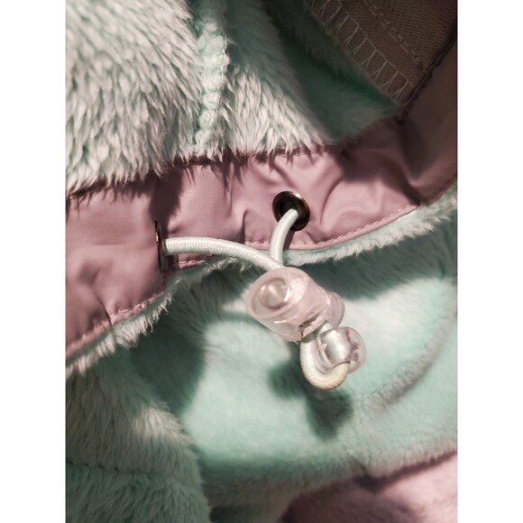 Free Country Live in It Women's Mint Green Zip Up Fleece - Petite Small - 0259 - Picture 10 of 10